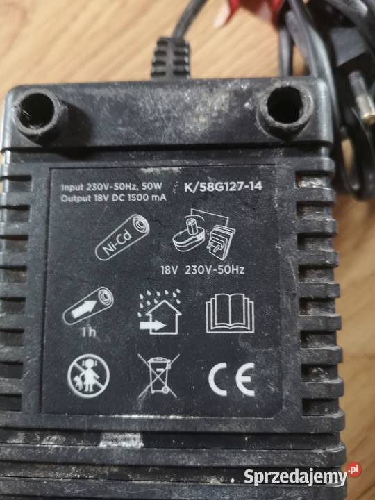 Ładowarka do Wkrętarki GRAPHITE 18V 2sztuki Skomielna Biała