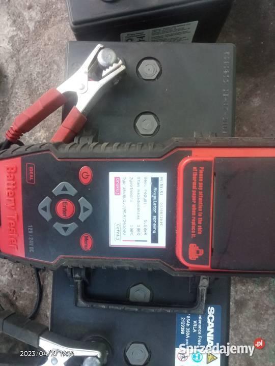 Akumulator żelowy Exide VRLA 85Ah 350A Scania Rok produkcji 2019 Łódź