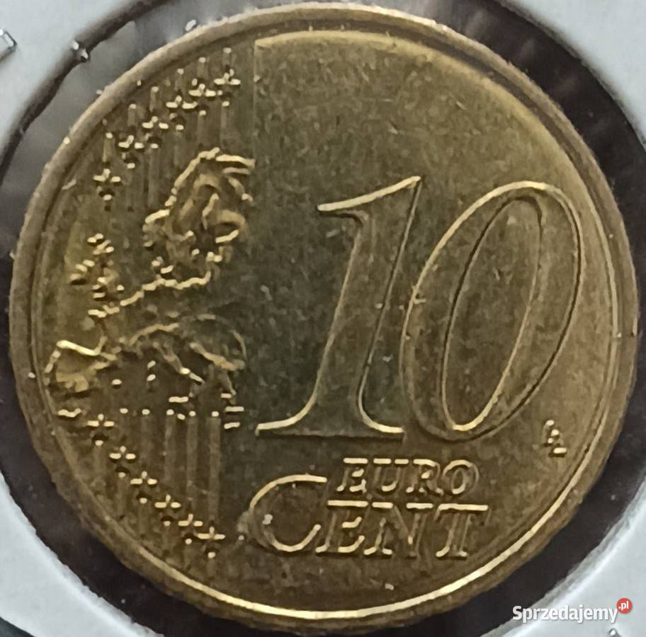 10 Centów Niemcy 2024 r men G wielkopolskie Konin