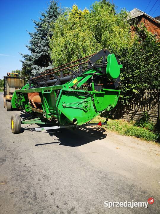 Heder 55 metra John deere 618r Leszno