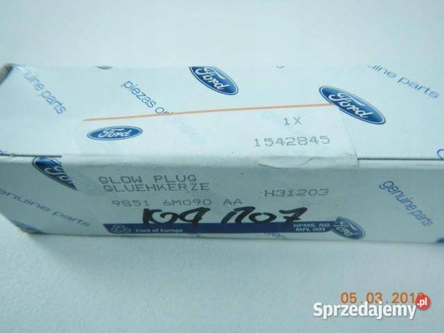 ŚWIECA ŻAROWA FORD KA 08 13 TDCI 1542845 sprzedam