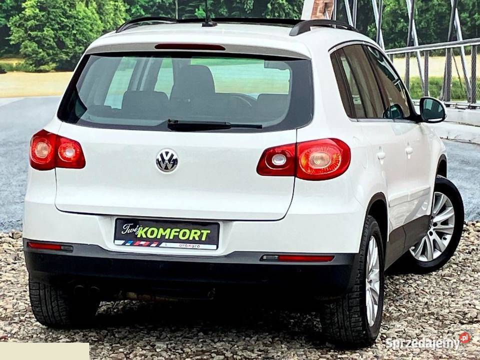 VW Tiguan 20 TSI 4Mot Sport DSG 200 2009r mazowieckie