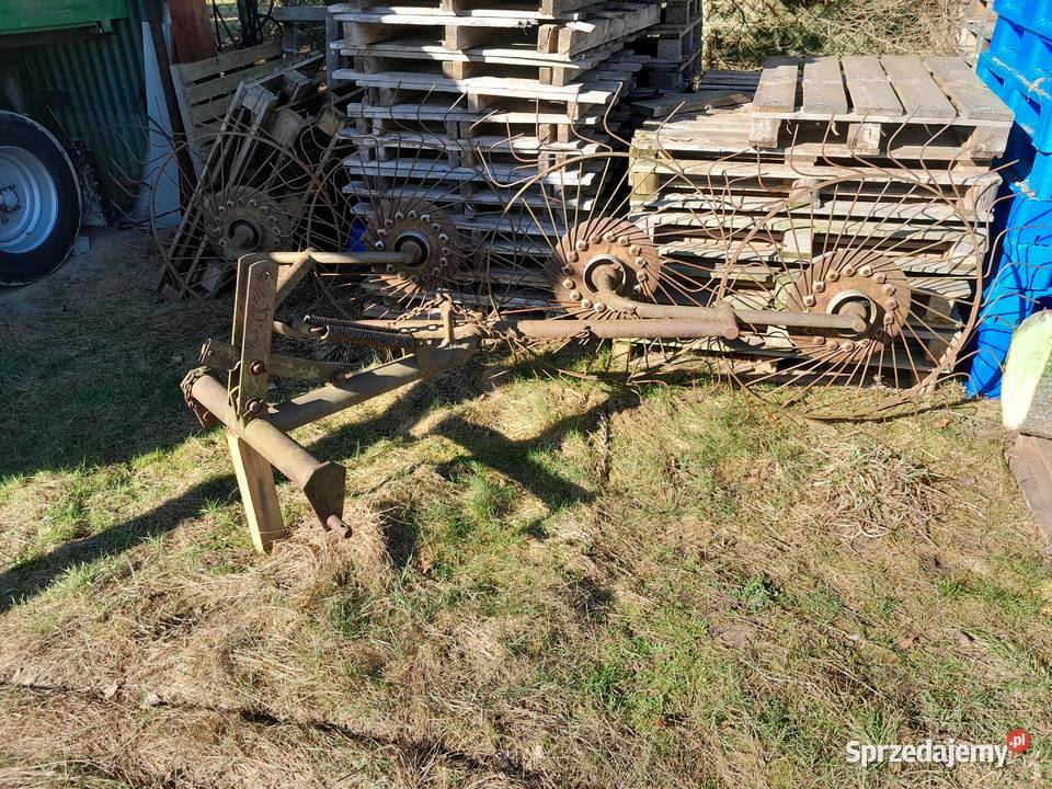 Zgrabiarka przetrząsarka słoneczko