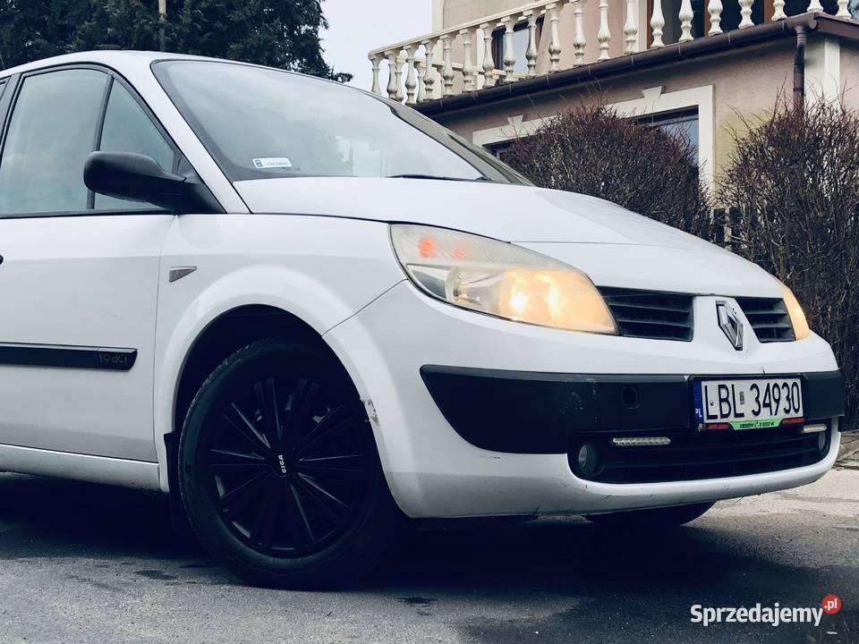 Renault Scenic II 19dCi 130 BIAŁY Przeworsk