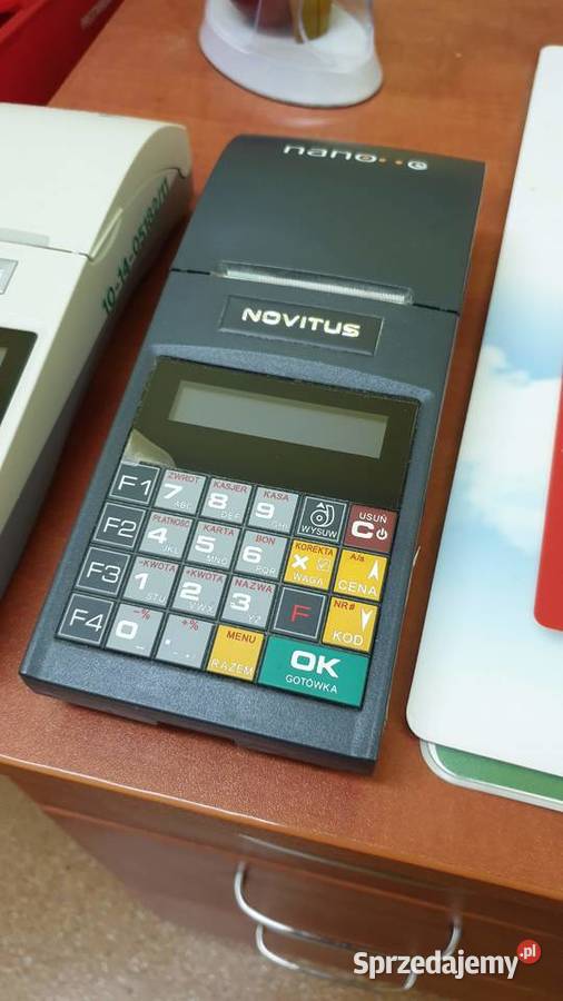 Kasa fiskalna NOVITUS Nano E czarna