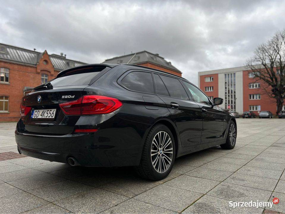 BMW 5 190 Diesel Mpakiet Skóry LED Xenon Sport 190KM pomorskie Gdańsk