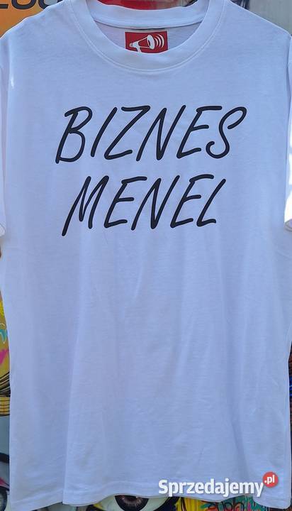 Koszulka Tshirt BIZNES MENEL śląskie