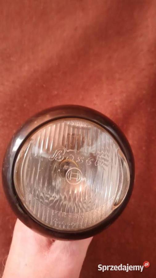 Stara piękna lampa rowerowa BOSCH Szczebrzeszyn sprzedam