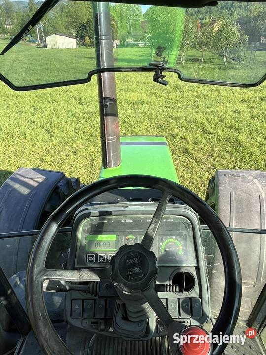 Deutz fahr agrostar 611 tuz wałek wom okazja Napęd 4x4 Sucha Beskidzka