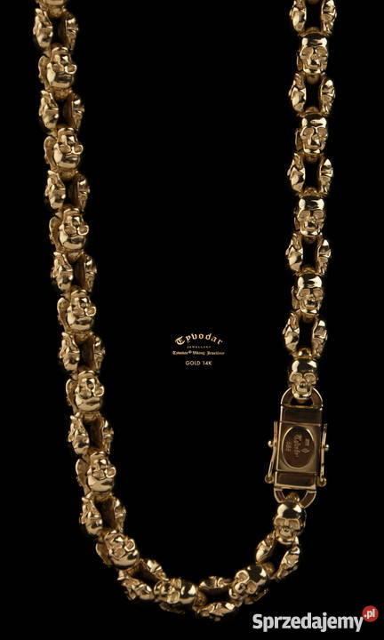 GOLD SKULL CHAIN TYVODAR Warszawa