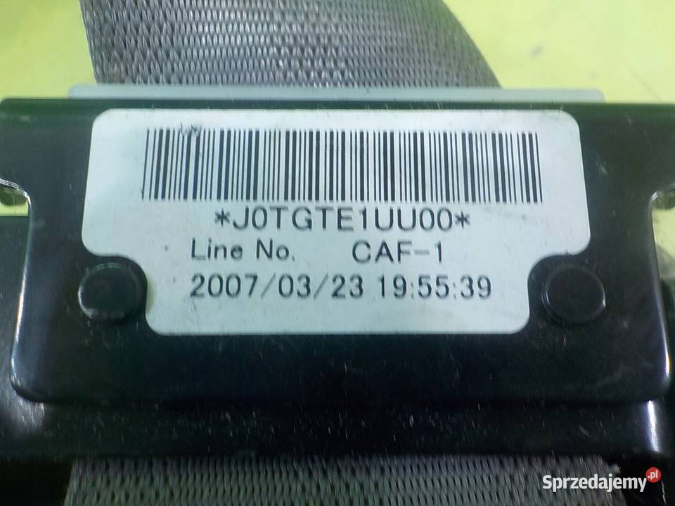 HONDA CIVIC VIII 07r SEDAN 4D pas bezpieczenstwa osobowe Pasy bezpieczeństwa Suków sprzedam