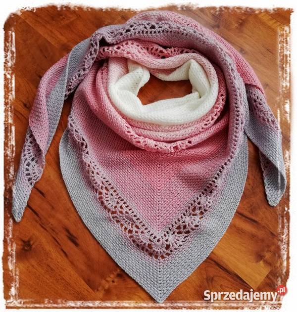Chusta rękodzieło na szydełku NOWA Skarżysko-Kamienna