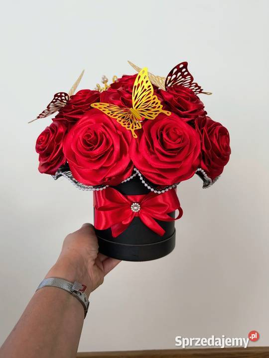 Flowerbox z różami Milonki sprzedam