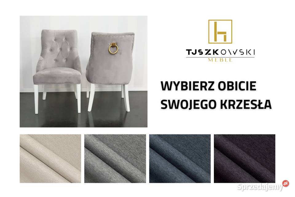 Krzesła tapicerowane producenta z dostawą do pomorskie Łeba