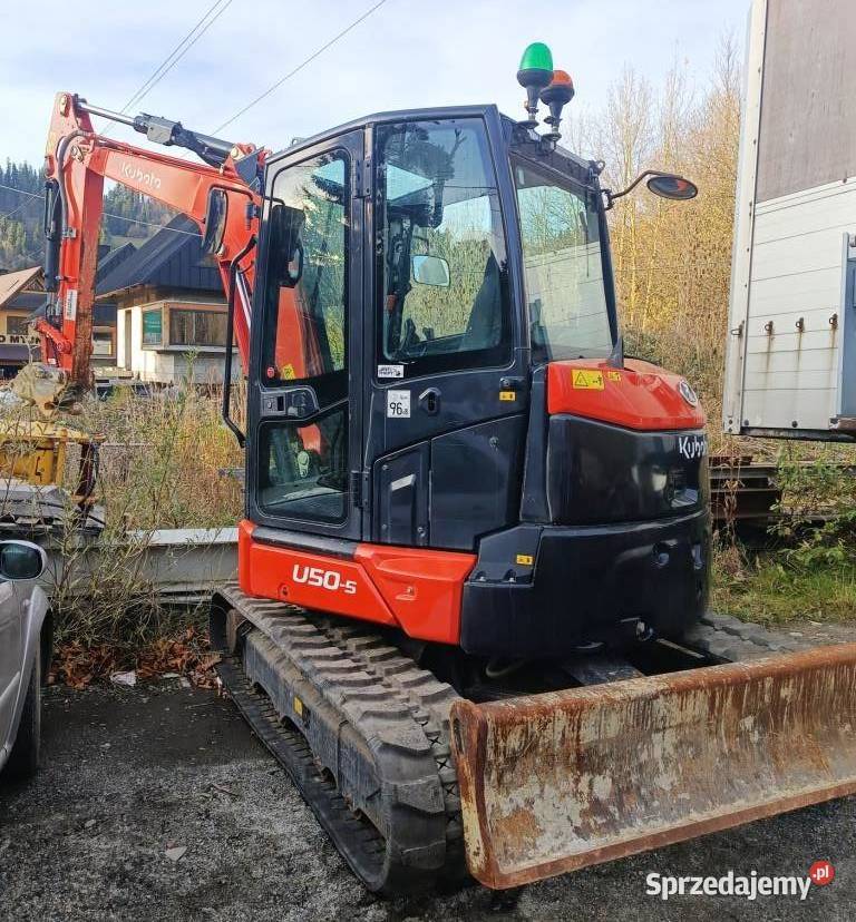 minikoparka koparka Kubota U 50 Bobcat U 56 Cat małopolskie