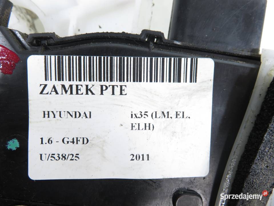 ZAMEK PRAWY TYLNY HYUNDAI ix35 LM EL ELH