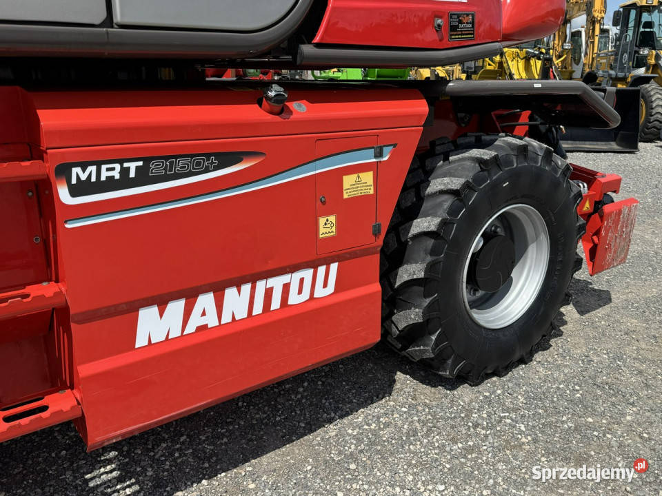 pozostałe Manitou MRT 2150 ROTO Ładowarka Widełki