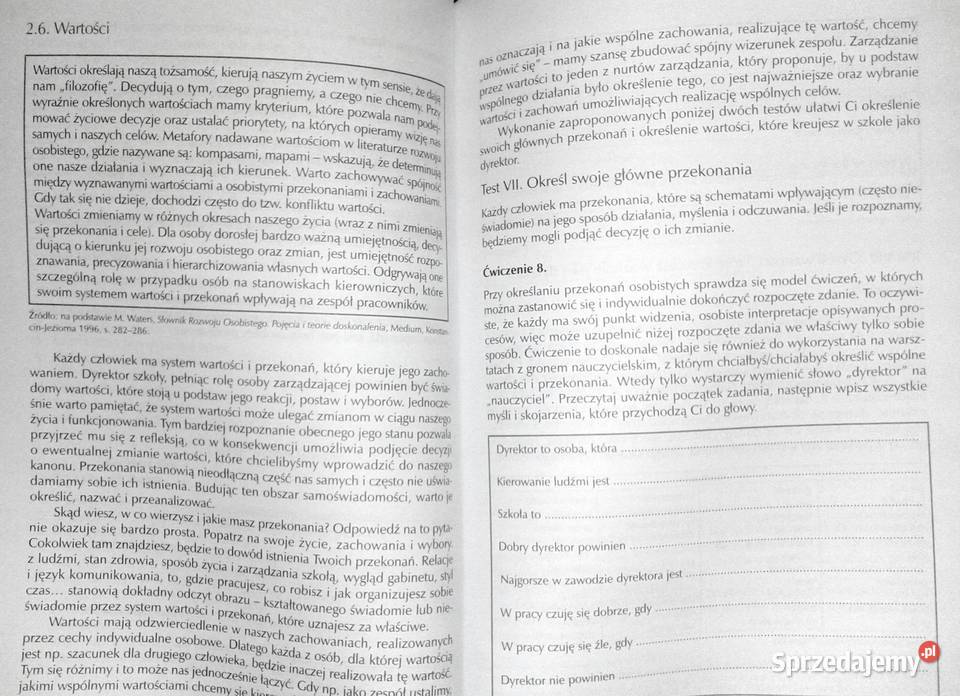 Cechy osobowe dyrektora szkoły a styl Chełm