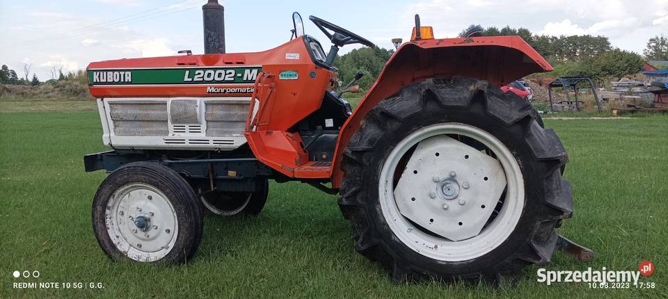 Sprzedam Traktor Kubota L 2002M moc 20 Ciągniki mazowieckie Łubno