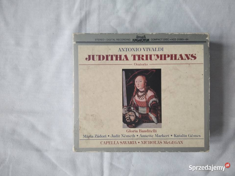 Antonio Vivaldi Juditha Triumphans Oratorio box Gdańsk sprzedam