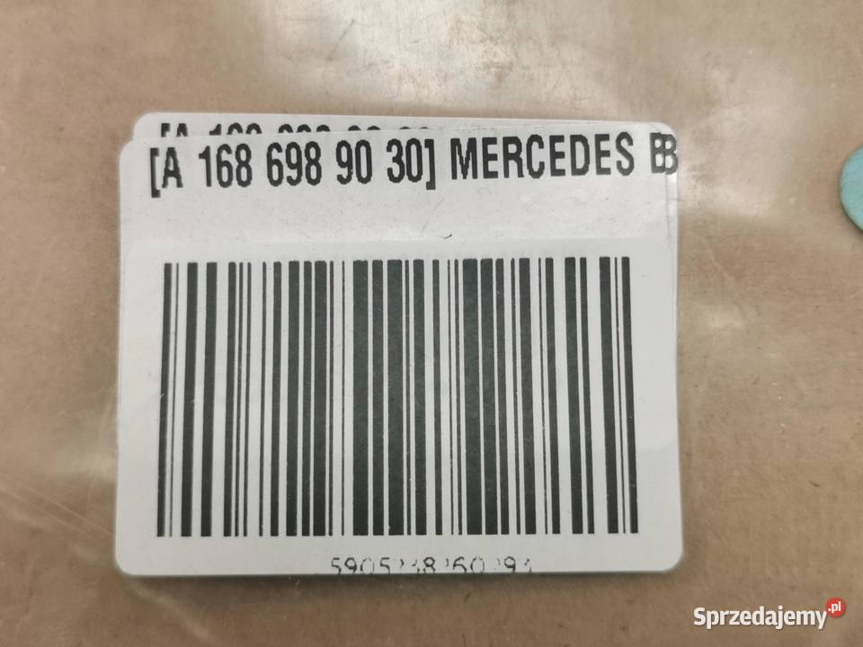 NAKLEJKA NA SŁUPEK PRZÓD MERCEDESBENZ AKLASA lubelskie