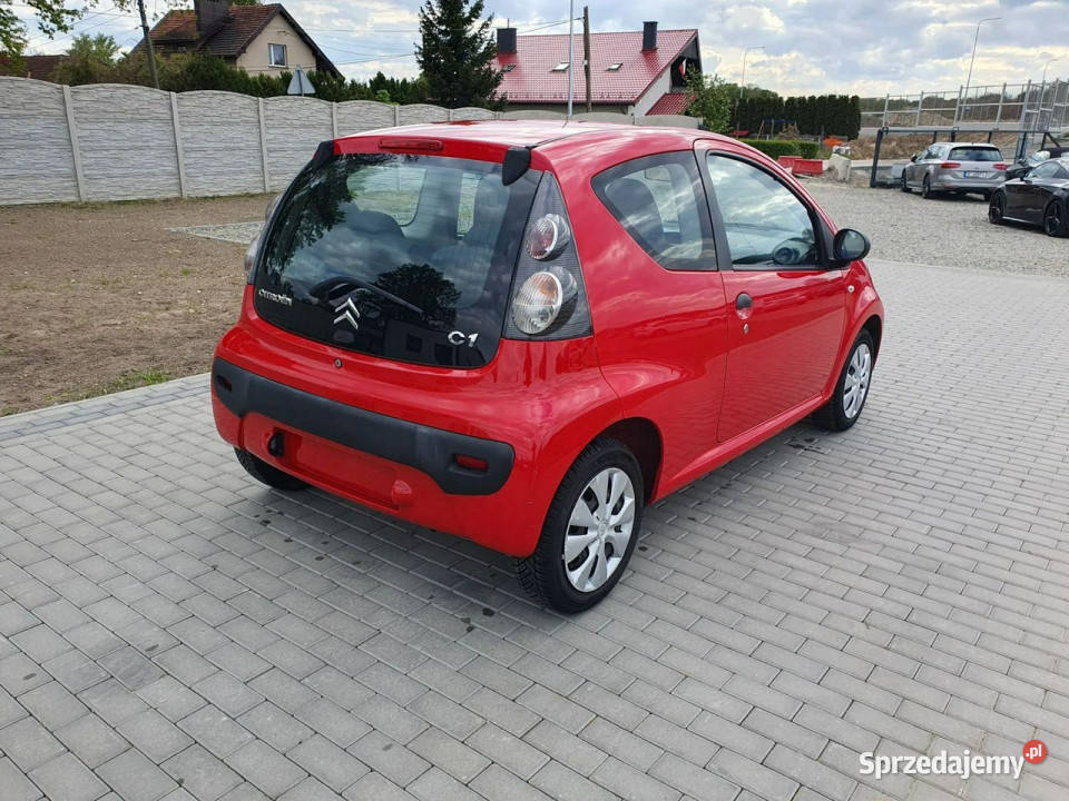 Citroen C1 Lift 10 Benzyna 2011r Małe Miejskie Strobice