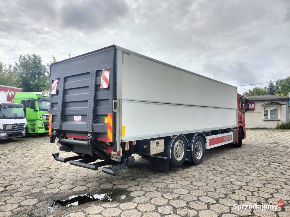 SCANIA P360 6x2 REGULOWANY KONTENER IZOTERMA nie Częstochowa sprzedam