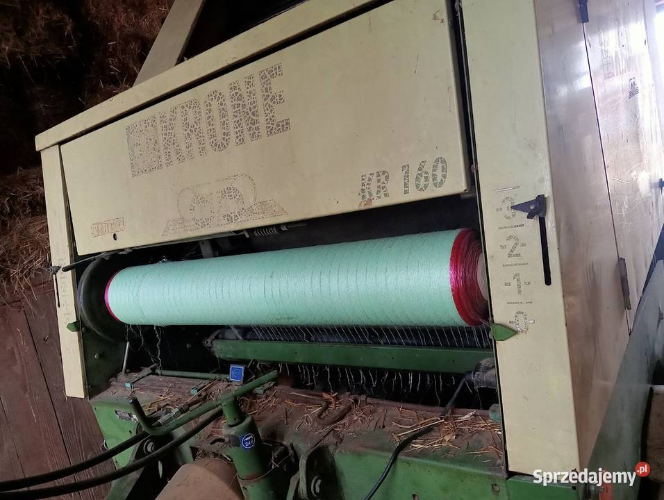 Prasa Krone KR 160 Owijanie siatką Wolbrom