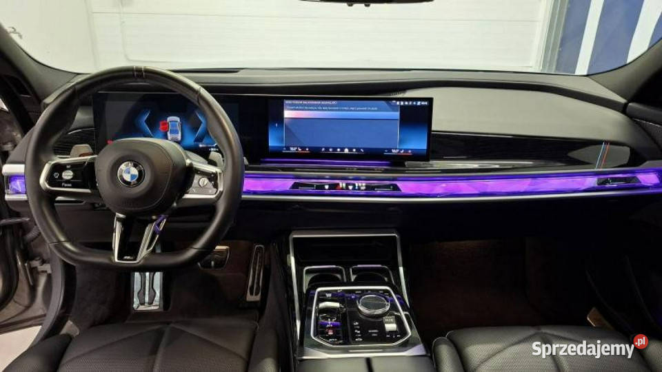 BMW 740 d xDrive M Sport G70 Steptronic G1112 szary mazowieckie Grójec