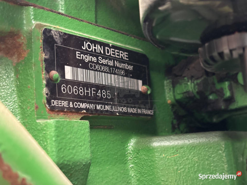 John Deere 6068HF485 PowerTech Plus 68 l Silnik Jastrzębniki