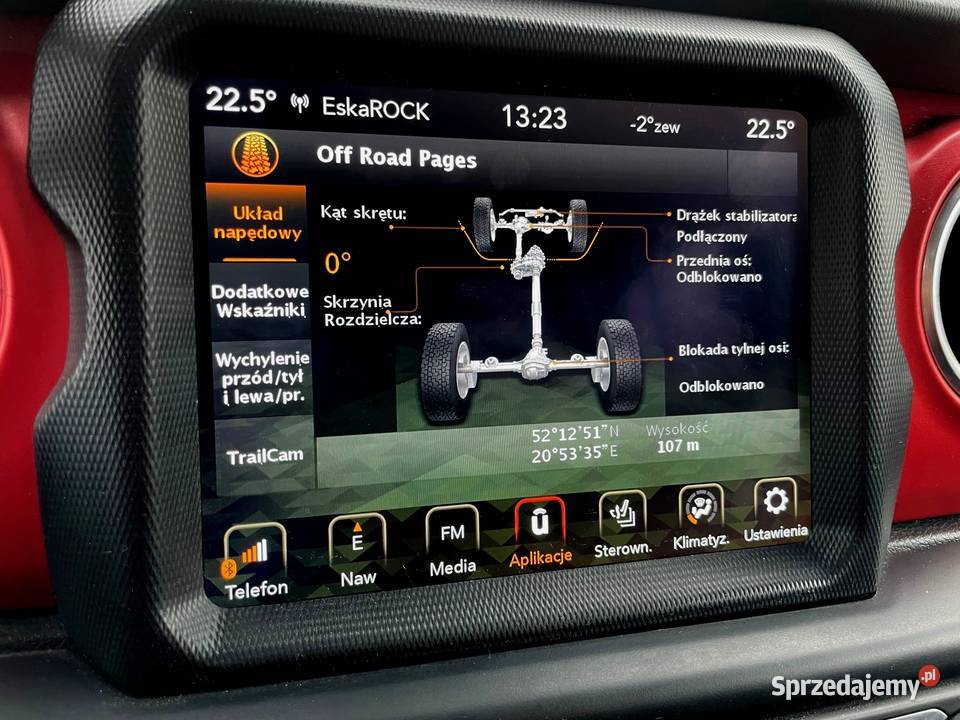Jeep Wrangler V6 Unlimited Rubicon 4X4 RockTrac Rok produkcji 2021