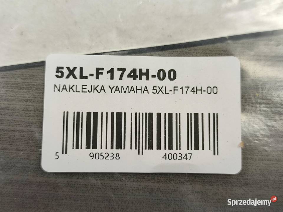 NAKLEJKA NA PRAWY BOCZEK YAMAHA YP 125E 2005 sprzedam
