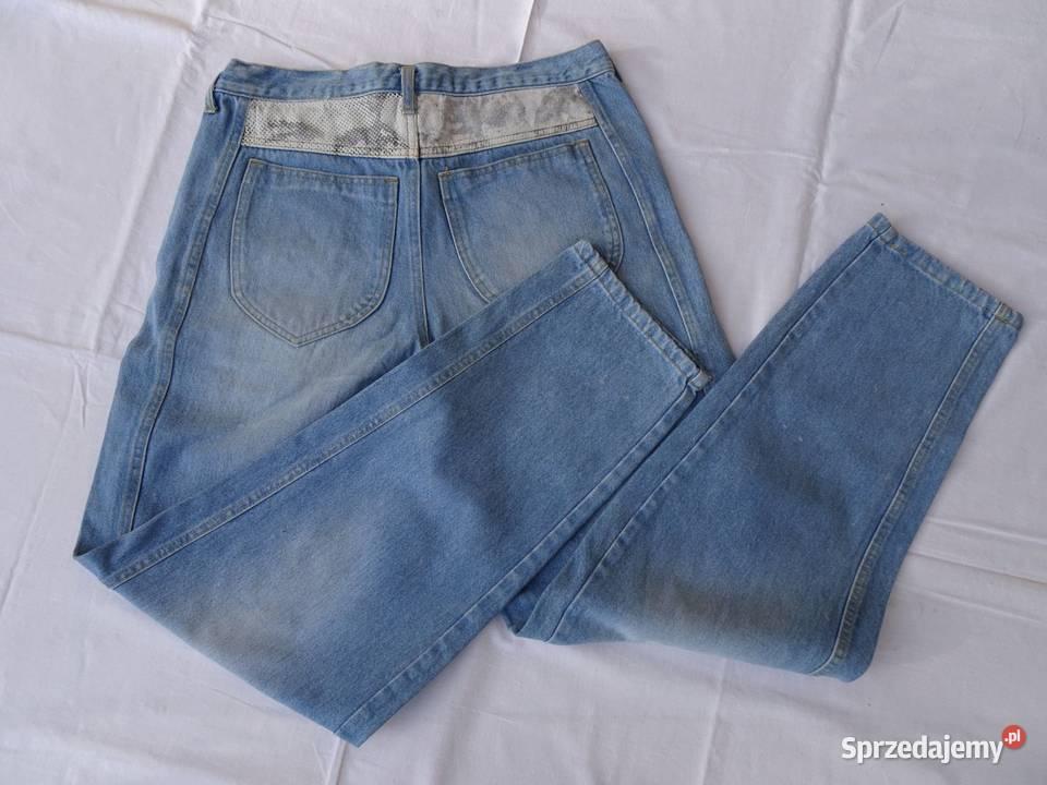 Spodnie dżinsy vintage z Fotografią XL Nowy Sącz