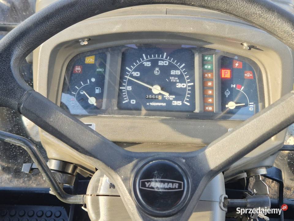 Traktorek YANMAR AF33D 33 44 Wspomaganie dolnośląskie Małuszyn