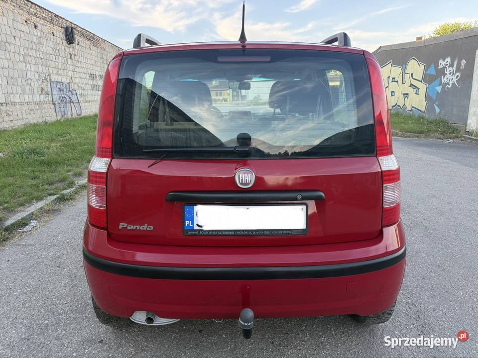 Fiat Panda 200708 12 klima wspomaganie relingi dachowe Knurów sprzedam