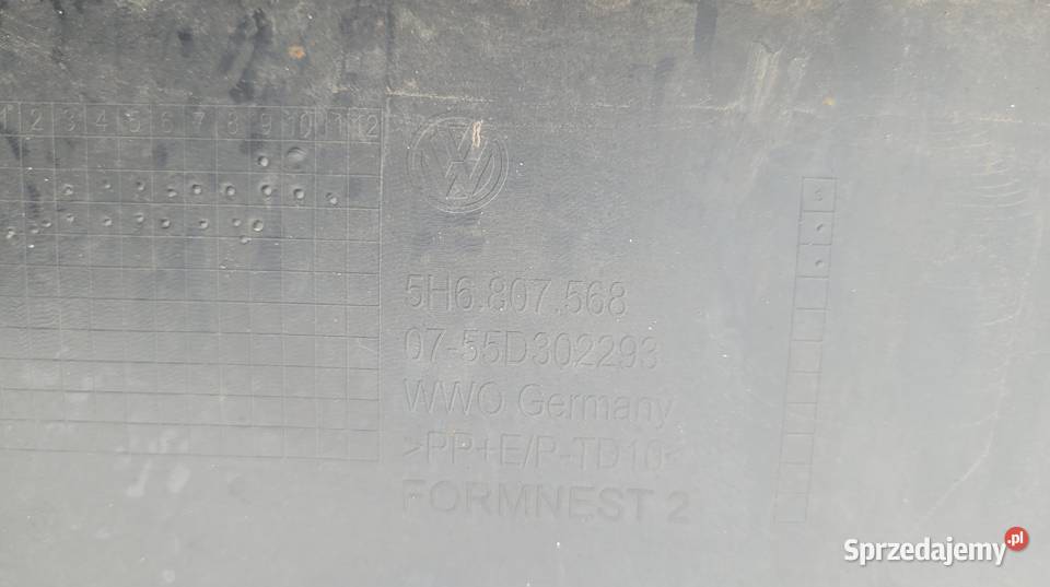 VW GOLF 8 VIII DOKŁADKA DYFUZOR SPOILER ZDERZAKA Ruda Śląska
