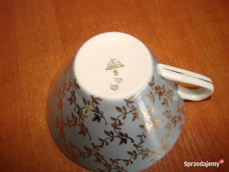 Chodzież porcelanowa filiżanka PRL