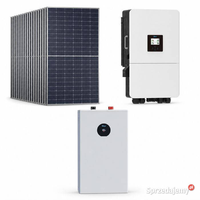 Zestaw fotowoltaiczny hybrydowy 18 kWp falownik sprzedam