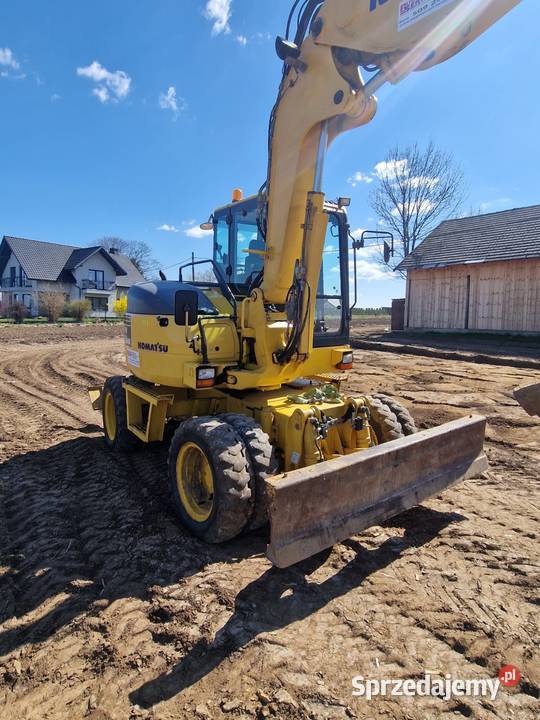 Koparka Komatsu PW98MR Wola Batorska