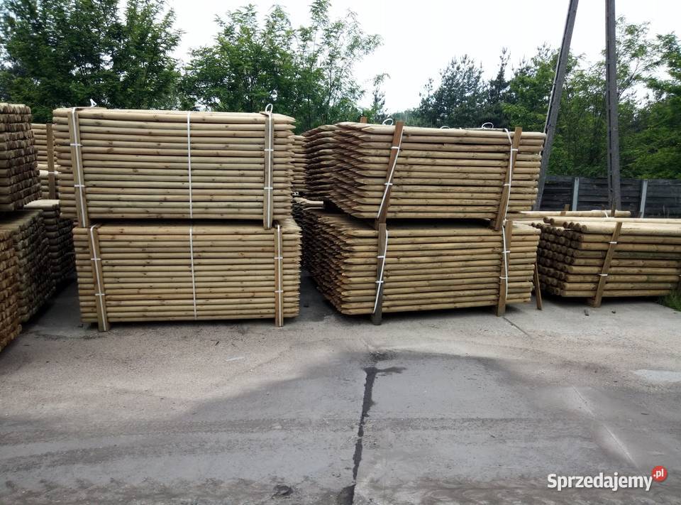 Paliki Palisada Kołki Tyczki Poprzeczki Rygle