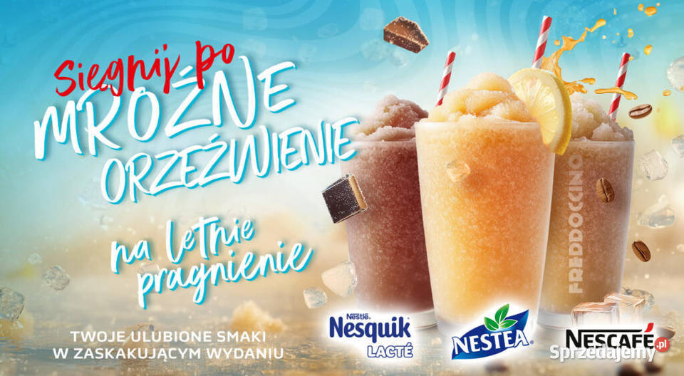 NESTLE Granitor 3w1 Nescafe Nestea Nesquik V AIR Sandomierz