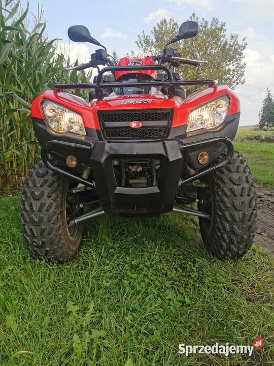 Quad Kymco 400 4x4 homologacja l7e hak kufer