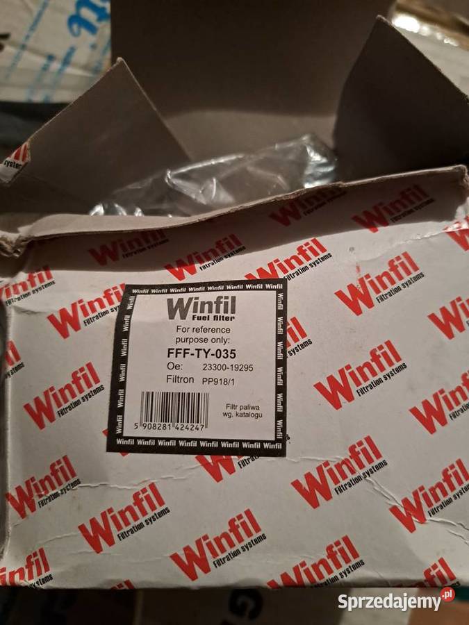 FILTR PALIWA TOYOTA COROLLA 14I16I 9200 STARLET Warszawa sprzedam