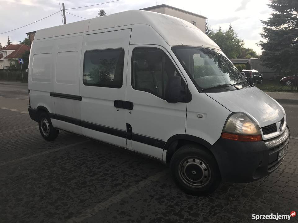 Renault Master Brygadowka Long 6 miejsc Bydgoszcz