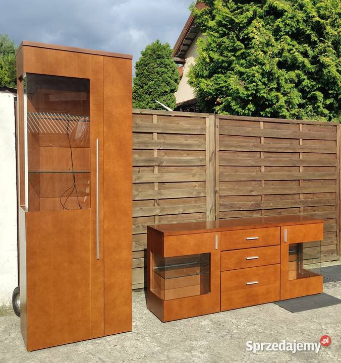 Zestaw Kassel Bydgoskie Meble witryna komoda Warszawa