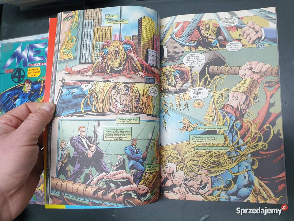 Mega Marvel 417 1997 Thor World Engine TMSemic Superbohaterowie