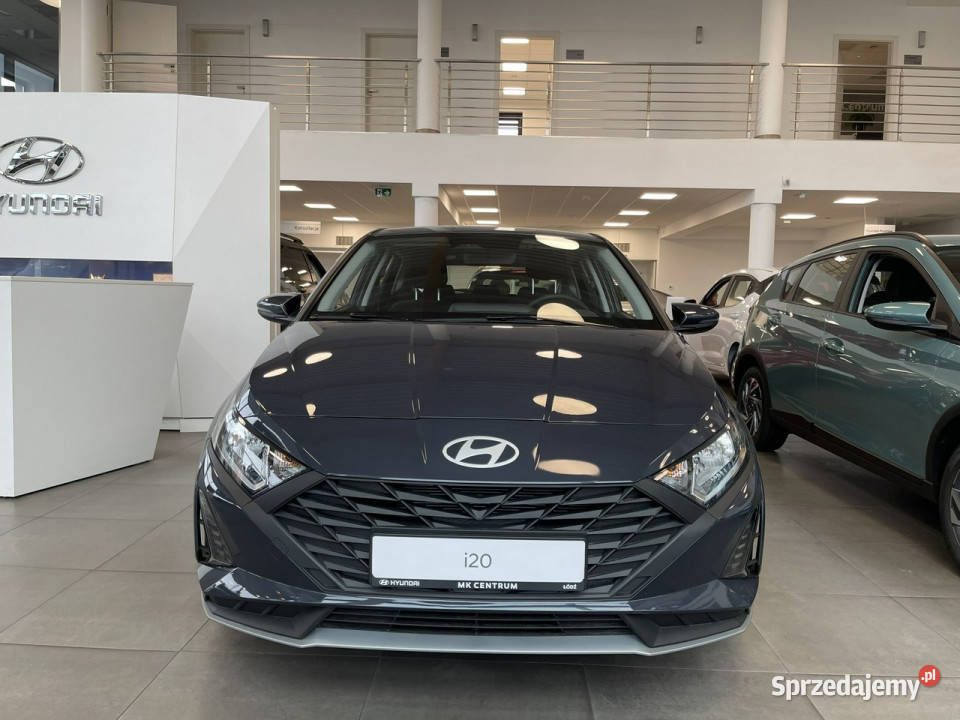 Hyundai i20 12 MPI 5MT 79 MY25 Modern III 2020 kurtyny powietrzne łódzkie Piotrków Trybunalski