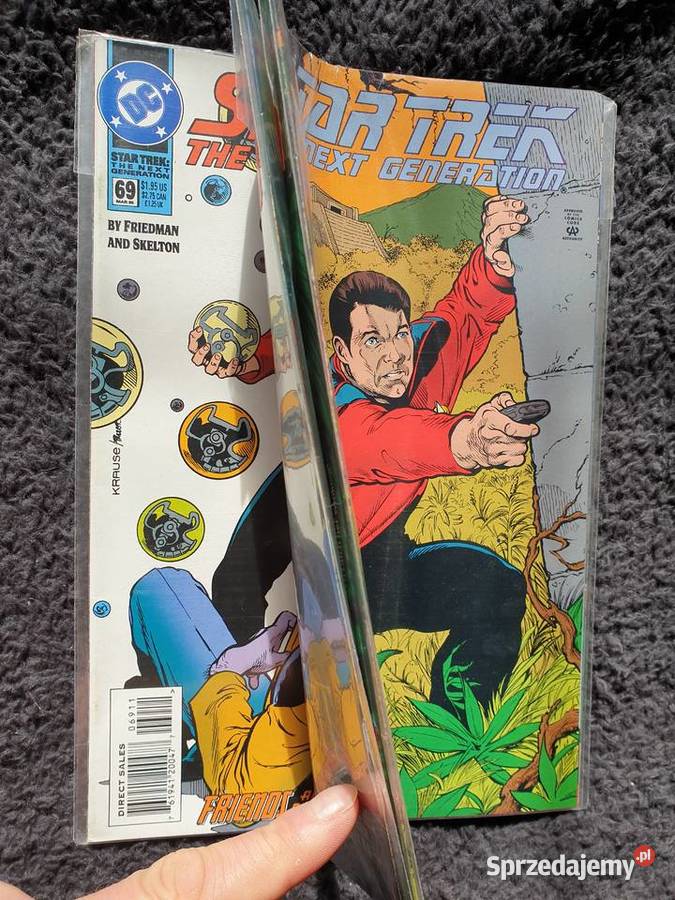 Star Trek The Next Generation 4 komiksy DC USA Gdynia