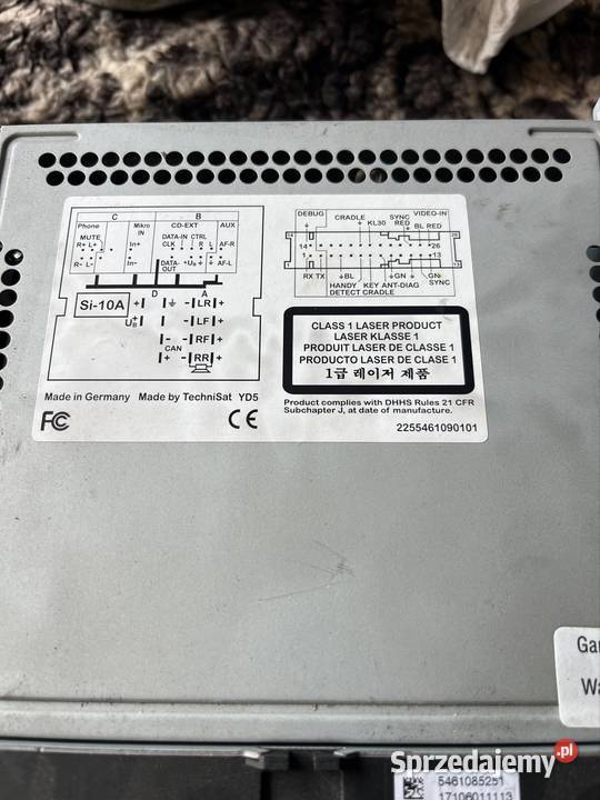 Radio Passat B7 uszkodzone Głuchołazy