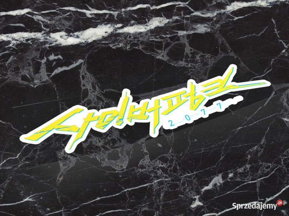 Naklejka K13 CYBERPUNK 10 x 25 cyber punk 2077 4 Choroszcz